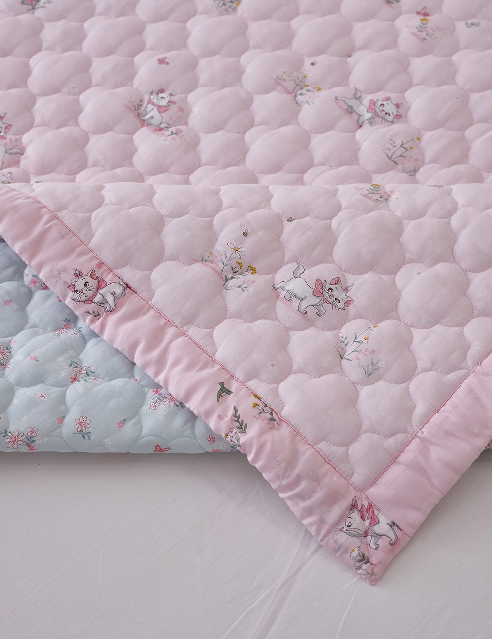 코지네스트 X 디즈니 보타닉마리 모달패드 ss 슈퍼싱글 알러지케어 고양이 양면패드