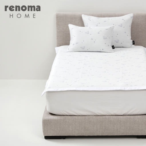 레노마홈 디즈니 미니 포르페 냉감패드 고정밴드 미니마우스 자수 어린이 먼지없는 냉감패드