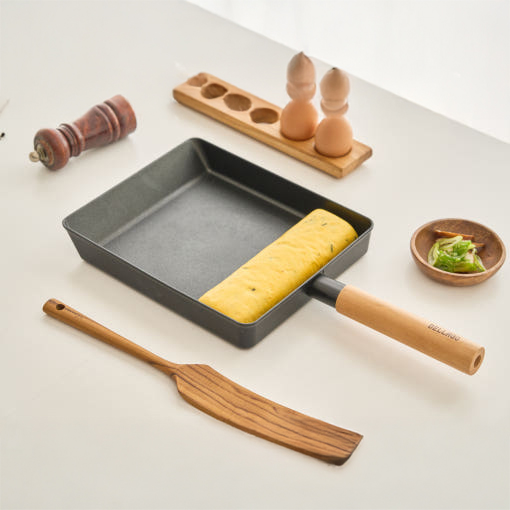 델라고 계란말이팬 계란후라이팬 에그팬 우드 IH 후라이팬