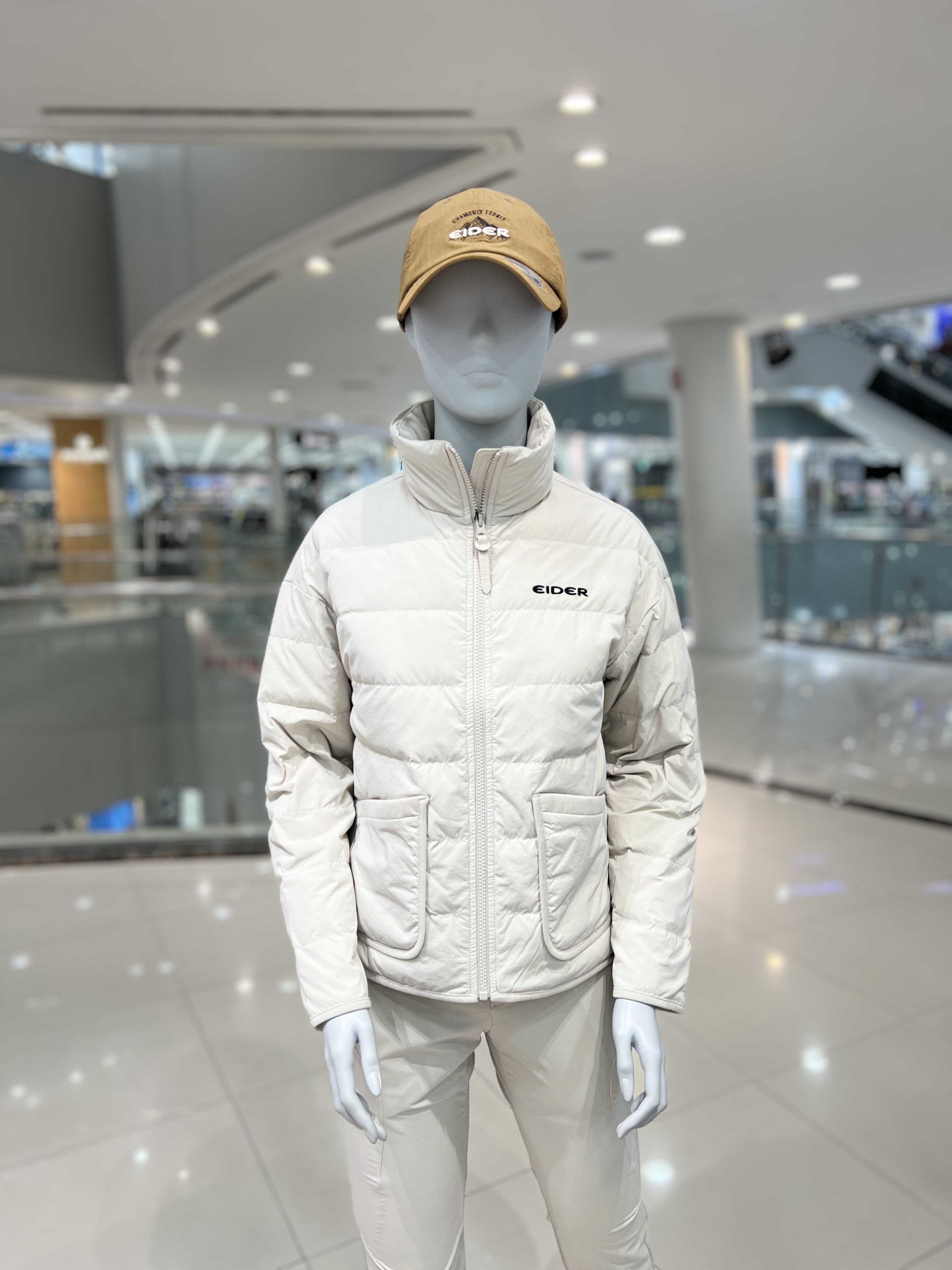 아이더 여성 경량패딩 슬림패딩 써모락 C WW24560