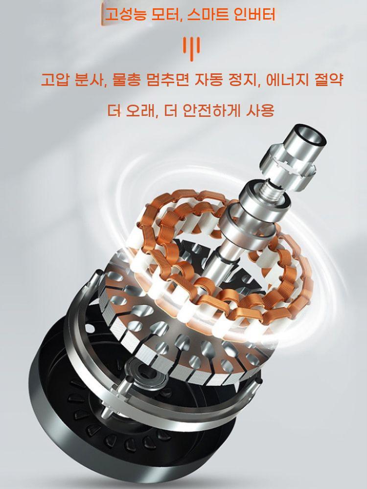 에어컨 고압세척기 청소 고압 펌프 가정용 분사기 물분사기 셀프 용품 - 상세 이미지 5