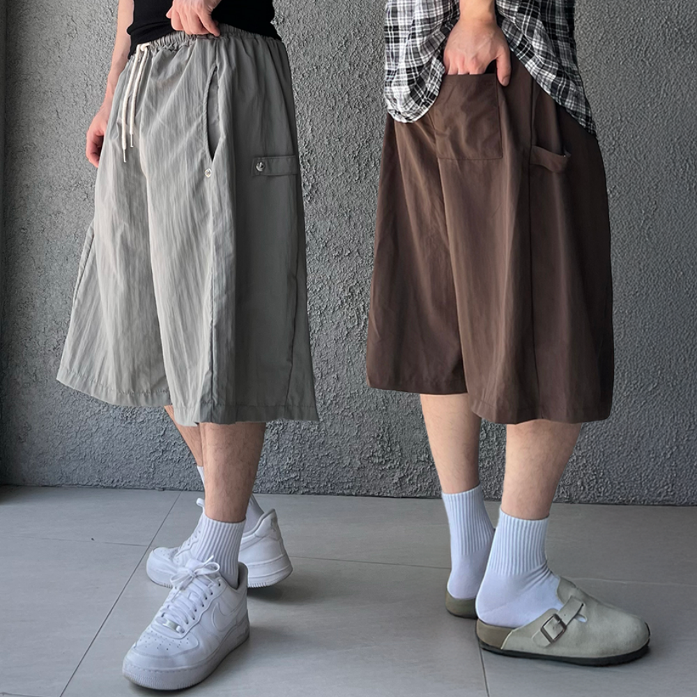 나일론반바지 남자버뮤다팬츠 방수반바지 - 상품 이미지