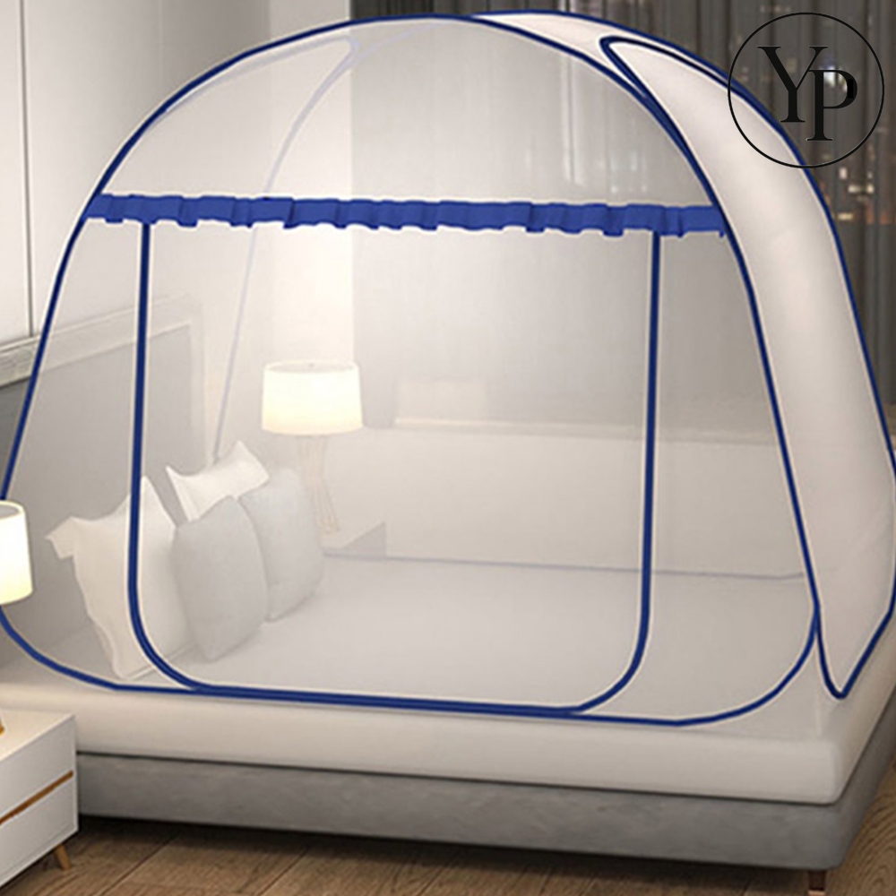 사각 원터치 모기장 싱글침대 아기침대 방충문 벌레차단 텐트형