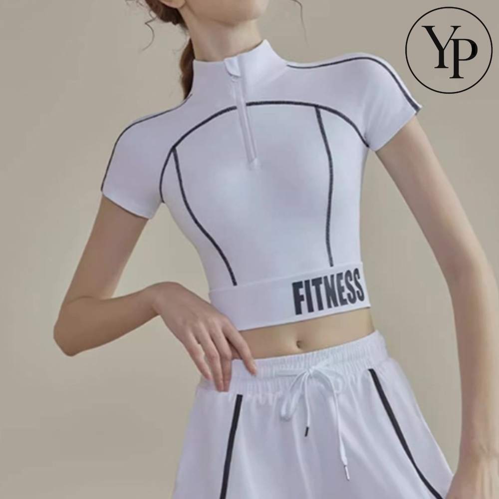 여성 운동복 상의 반팔 필라테스 요가 피트니스 헬스 러닝 쇼츠 크롭 스판 스포츠웨어