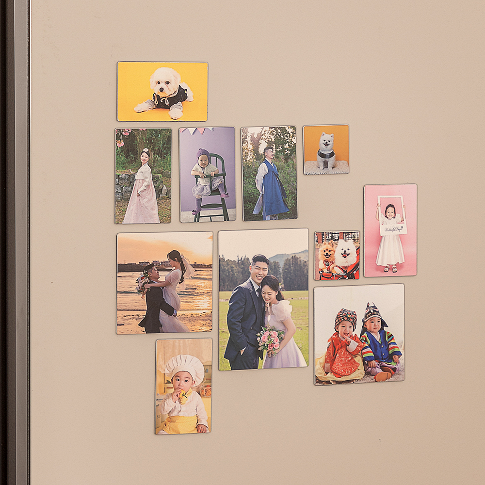 포토마그넷 냉장고자석 사진자석 제작 미니 마그네틱 소