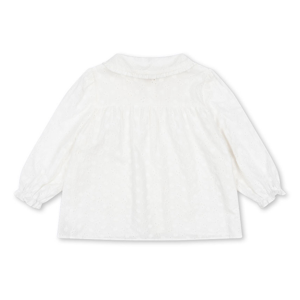 콩제슬래드 키즈 레이스 카라 셔츠 KS102440 OPTIC WHITE - 상세 이미지 2