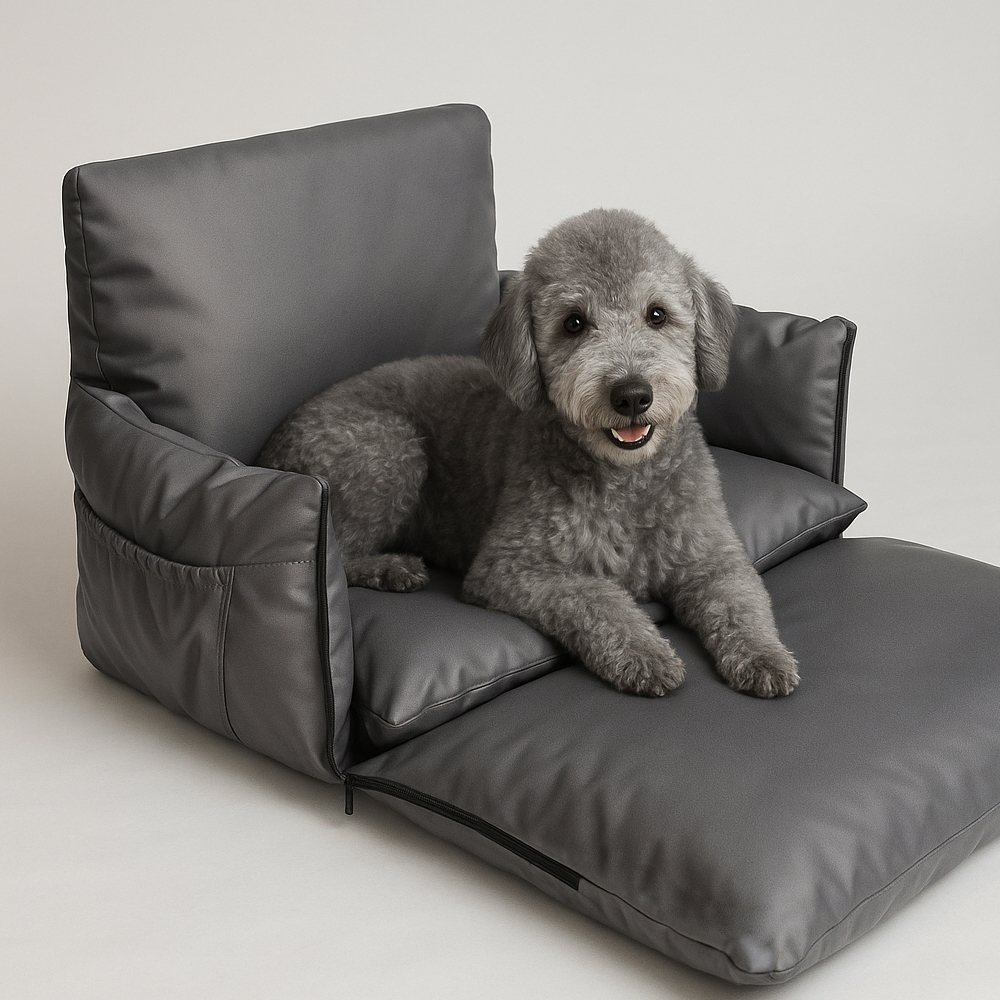 레토 3in1 강아지 카시트 방수 애견 대형견 중현견 올커버 분리형 쿠션