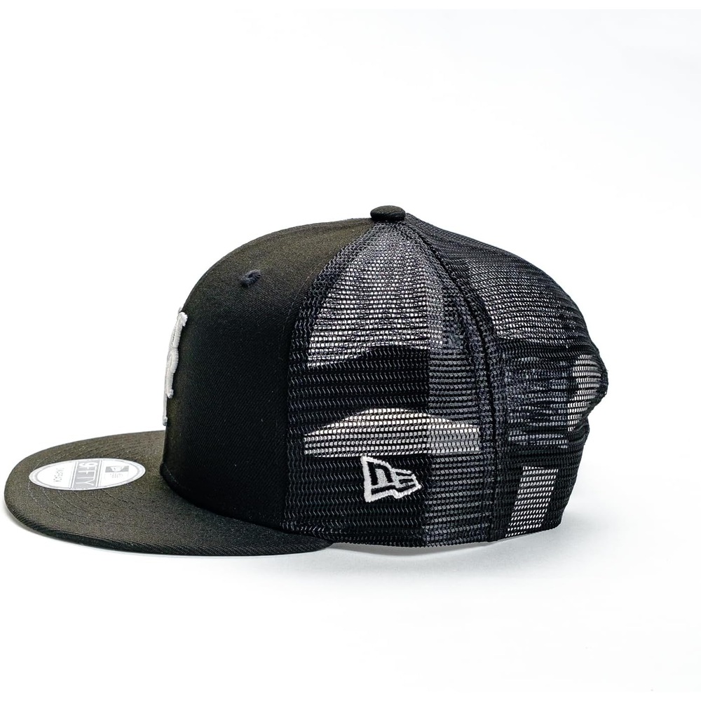 뉴에라 9FIFTY 메쉬캡 블랙화이트 스냅백 힙합모자 야구모자 일반캡 모자 메쉬 메시캡 다저스 - 상세 이미지 4