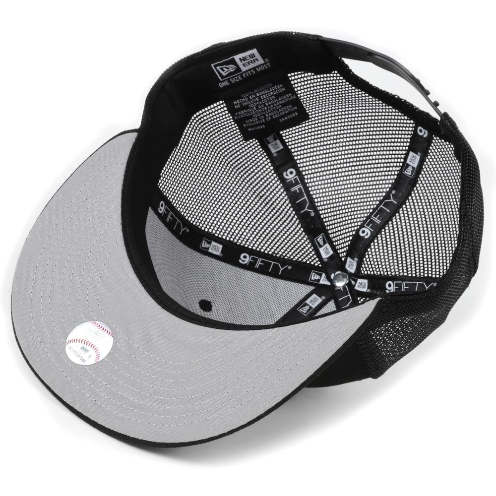 뉴에라 9FIFTY 메쉬캡 블랙화이트 스냅백 힙합모자 야구모자 일반캡 모자 메쉬 메시캡 다저스 이미지 6