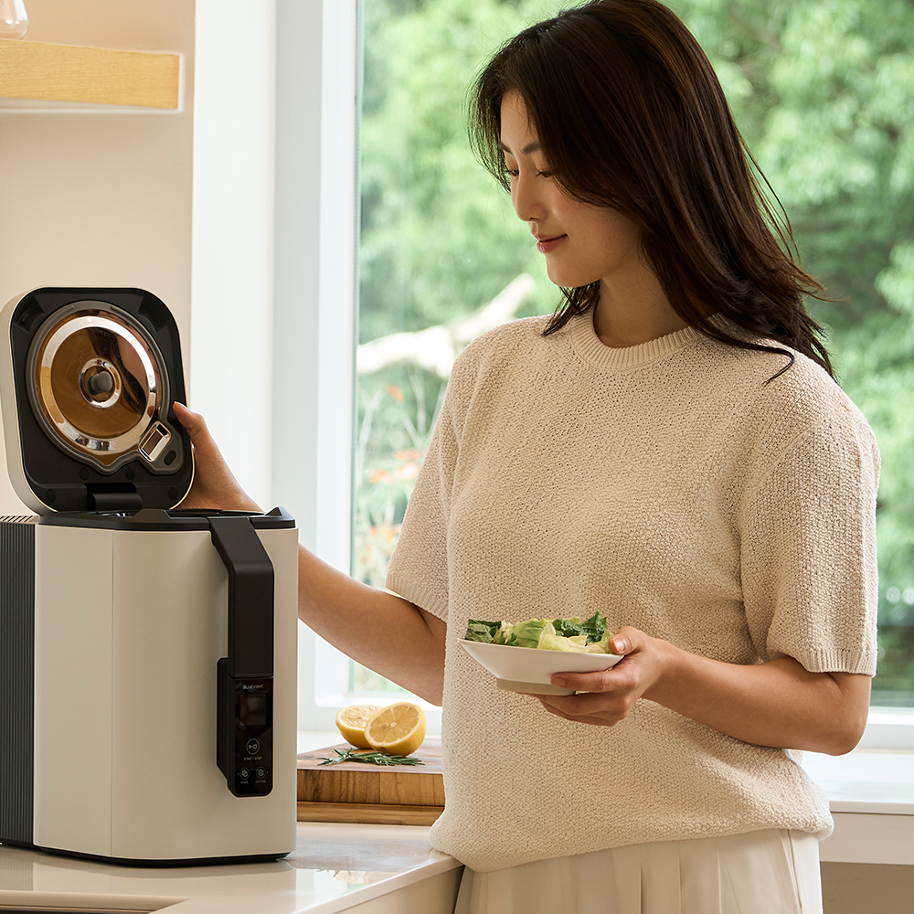 블루벤트 ID 가정용 음식물처리기 2L 분쇄식 건조식