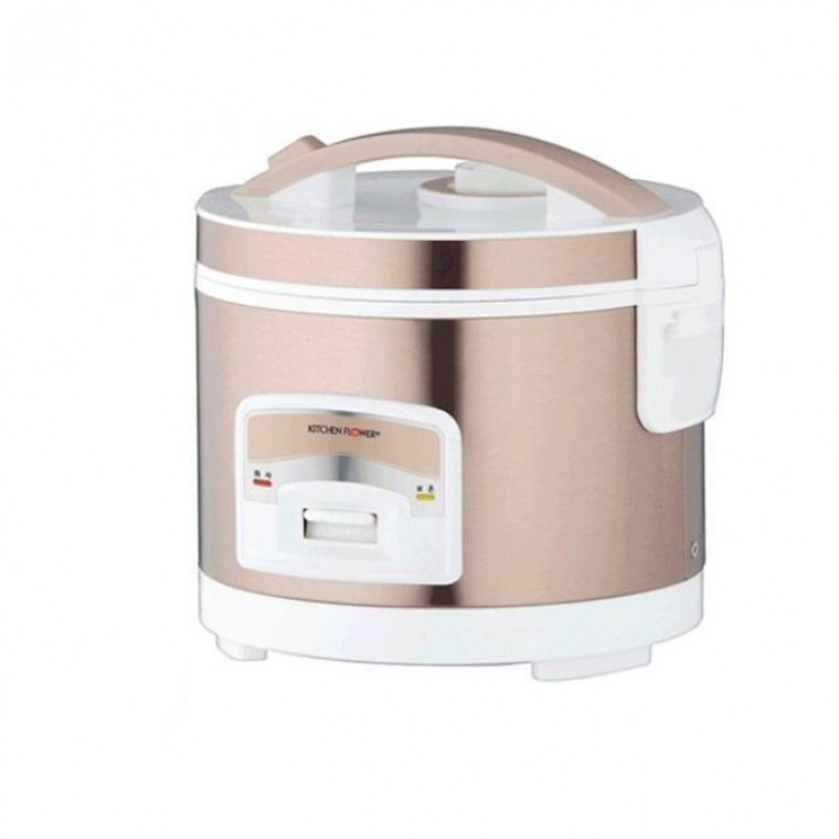 키친플라워 전기 밥솥 가정 보온 밥통 6인 1.2L