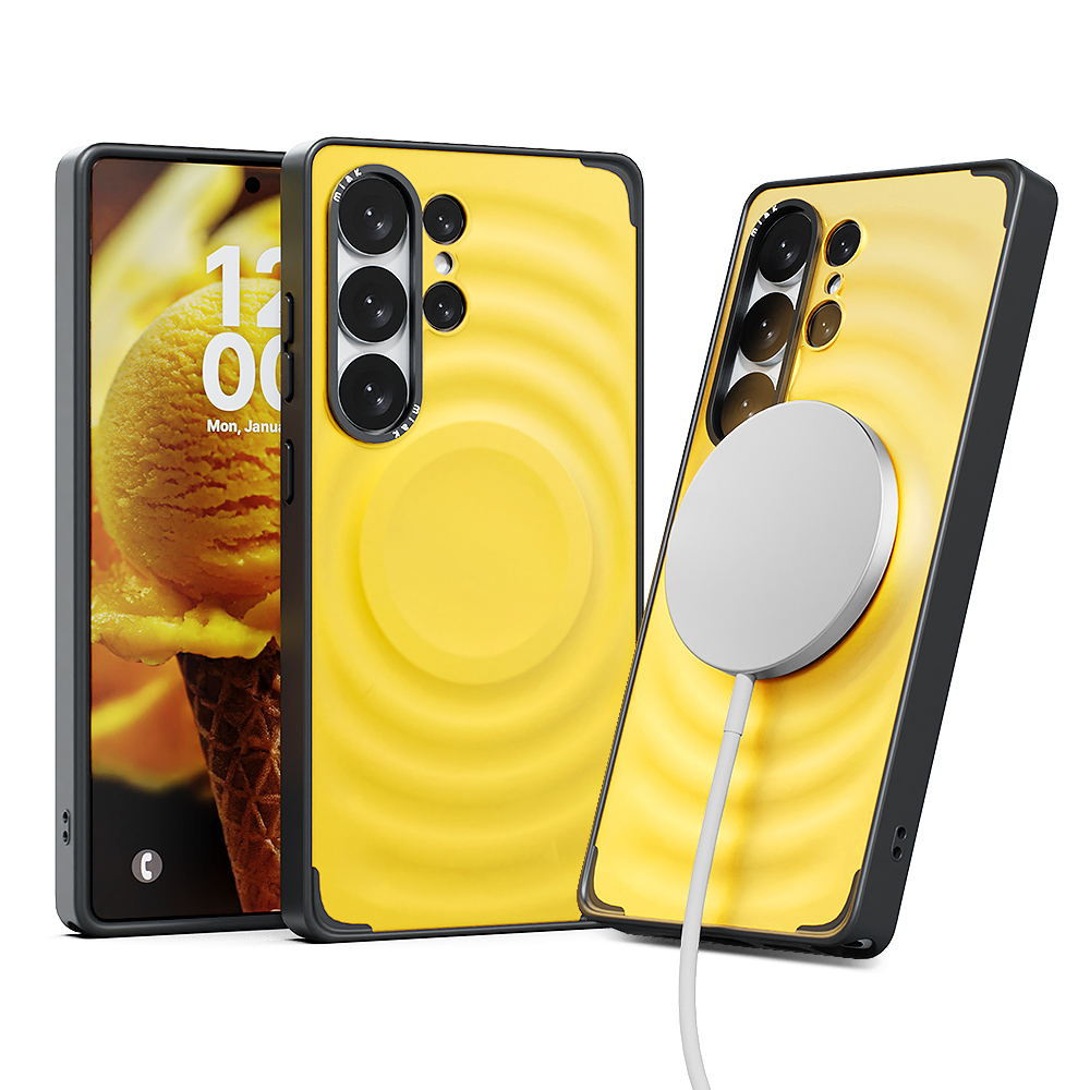 미아크 스쿱 맥세이프 케이스 블랙 망고, 갤럭시S25 울트라