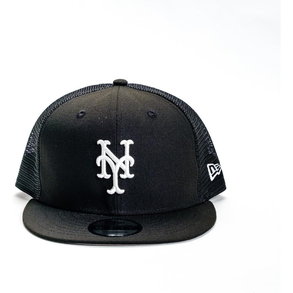 뉴에라 9FIFTY 메쉬캡 블랙화이트 스냅백 힙합모자 야구모자 일반캡 모자 메쉬 메시캡 다저스 - 상세 이미지 3