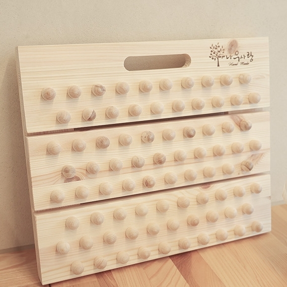 나무사랑 원목 우드 발지압판 발바닥마사지 혈액순환 사무실 책상발판