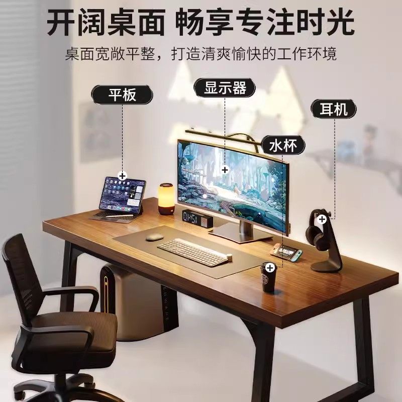 서재 테이블 원목 컴퓨터 서랍있는 원목테이블 긴 거실 안방 - 상세 이미지 3