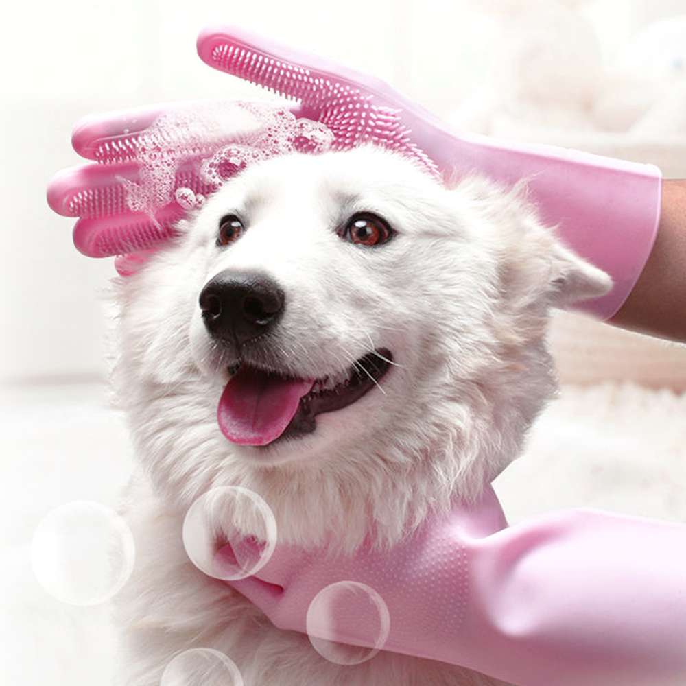 리치독스 강아지목욕솔 애견 목욕솔 반려견 샤워브러쉬