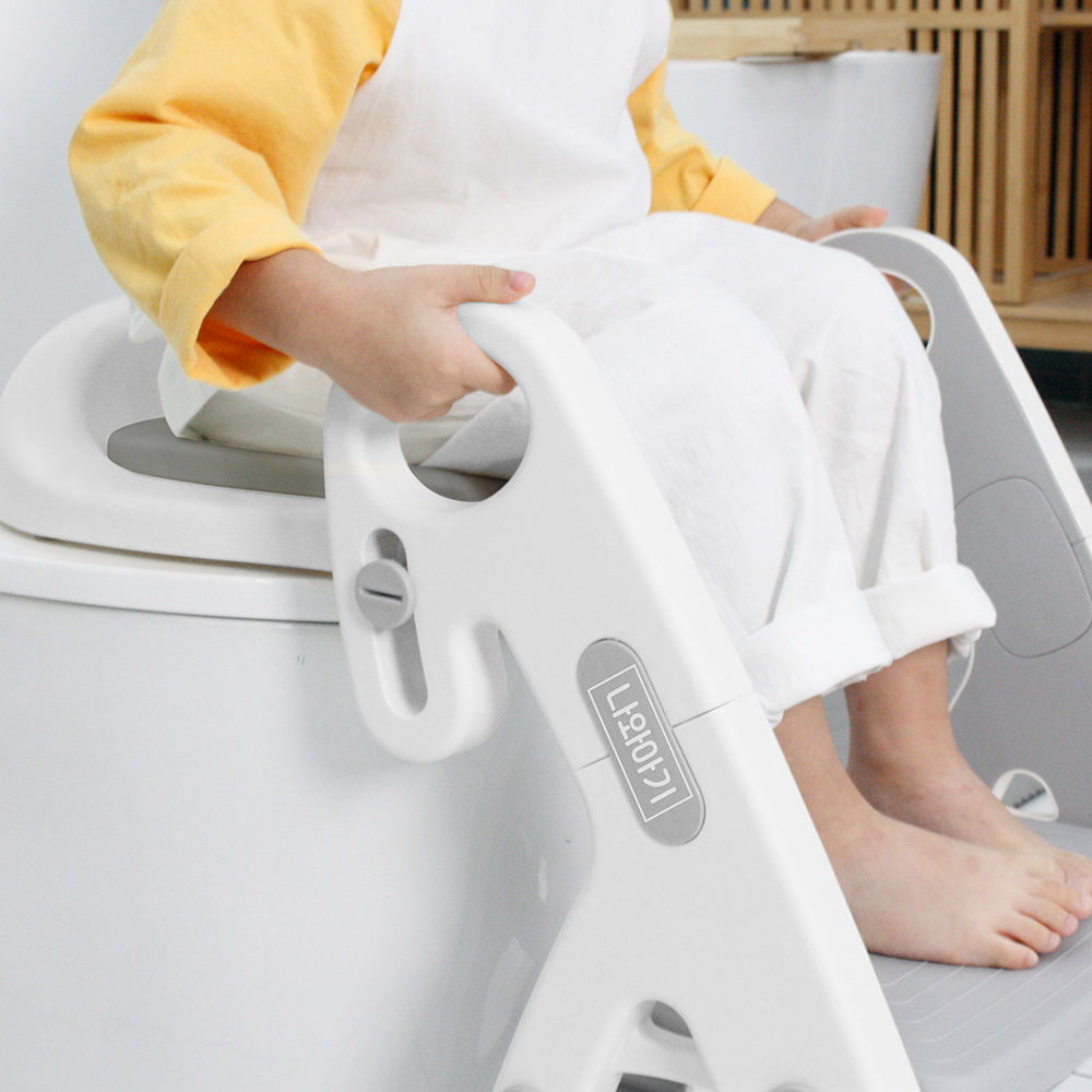 나와아기 사다리변기 커버 아기변기 유아 계단 디딤대