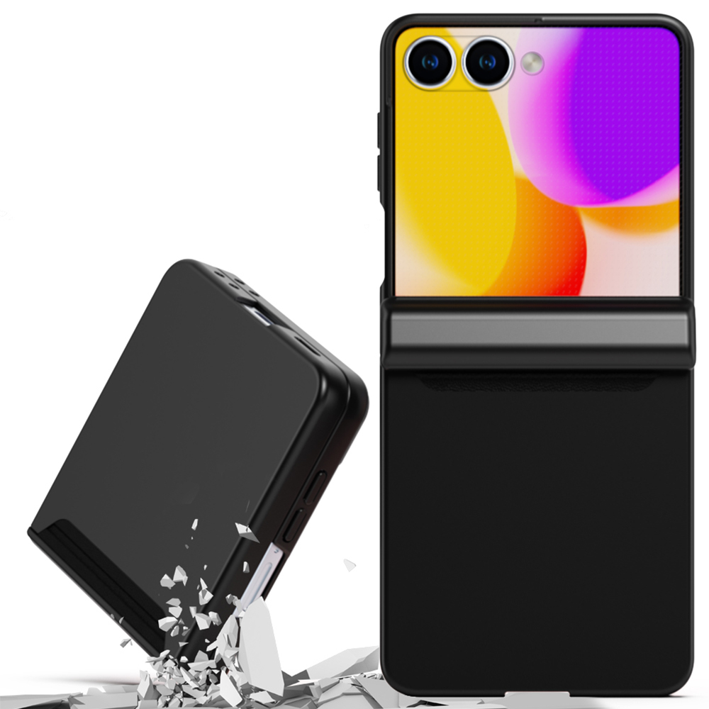 아이엠듀 힌지보호 슬림 케이스 블랙, 갤럭시Z 플립7 - 상세 이미지 2