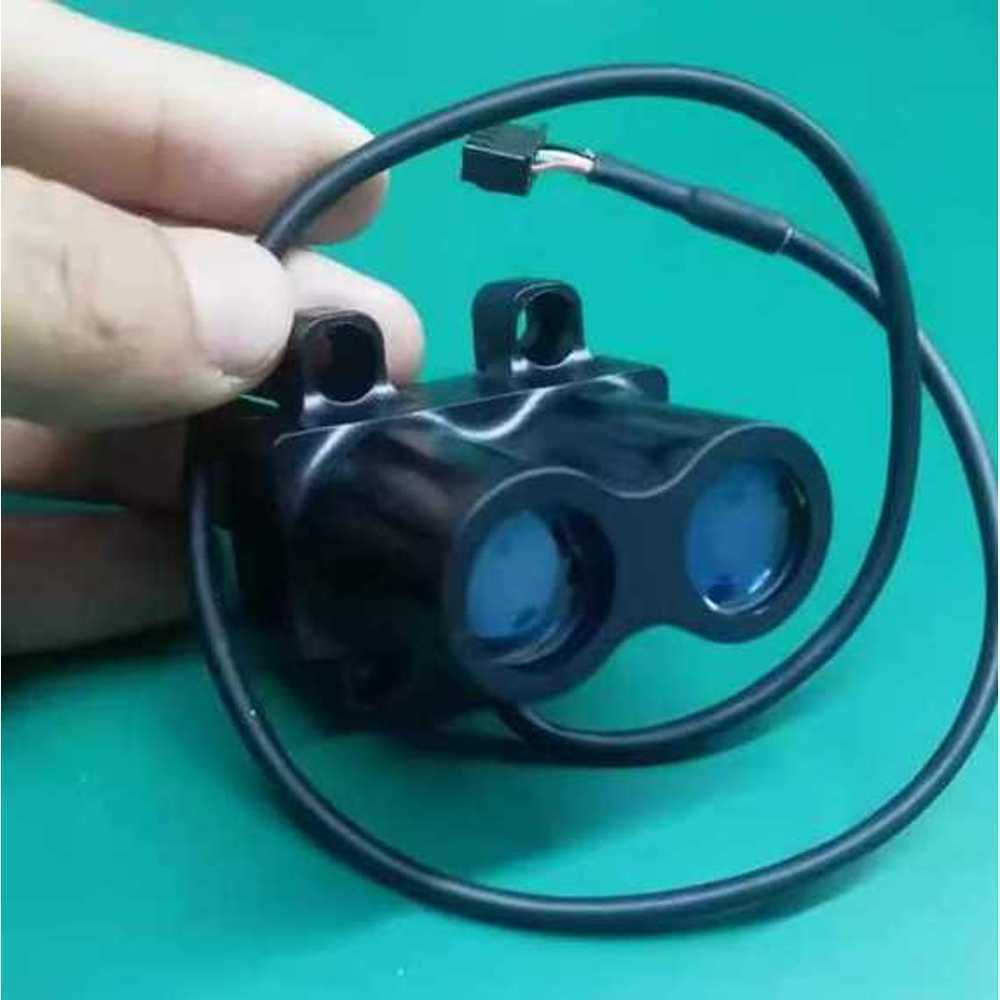 야외 레이저 거리측정기 적외선 센서 고정밀 토목 레이저 거리 측정기 - 블랙 - 상품 이미지