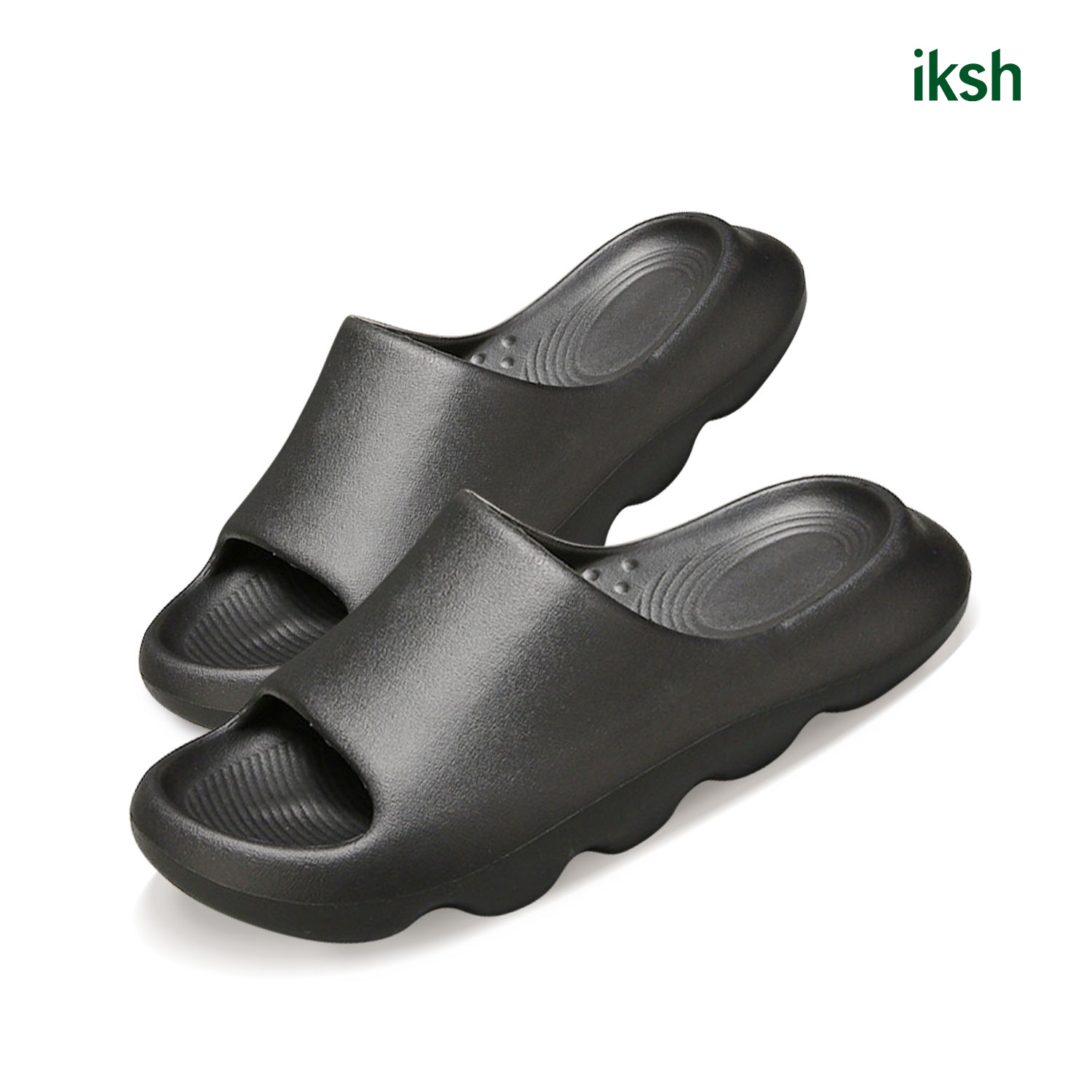 일감생활 경량 쿠션 슬리퍼 발편한 사무실 인체공학 학교 푹신한 고밀도EVA 구름 실내화