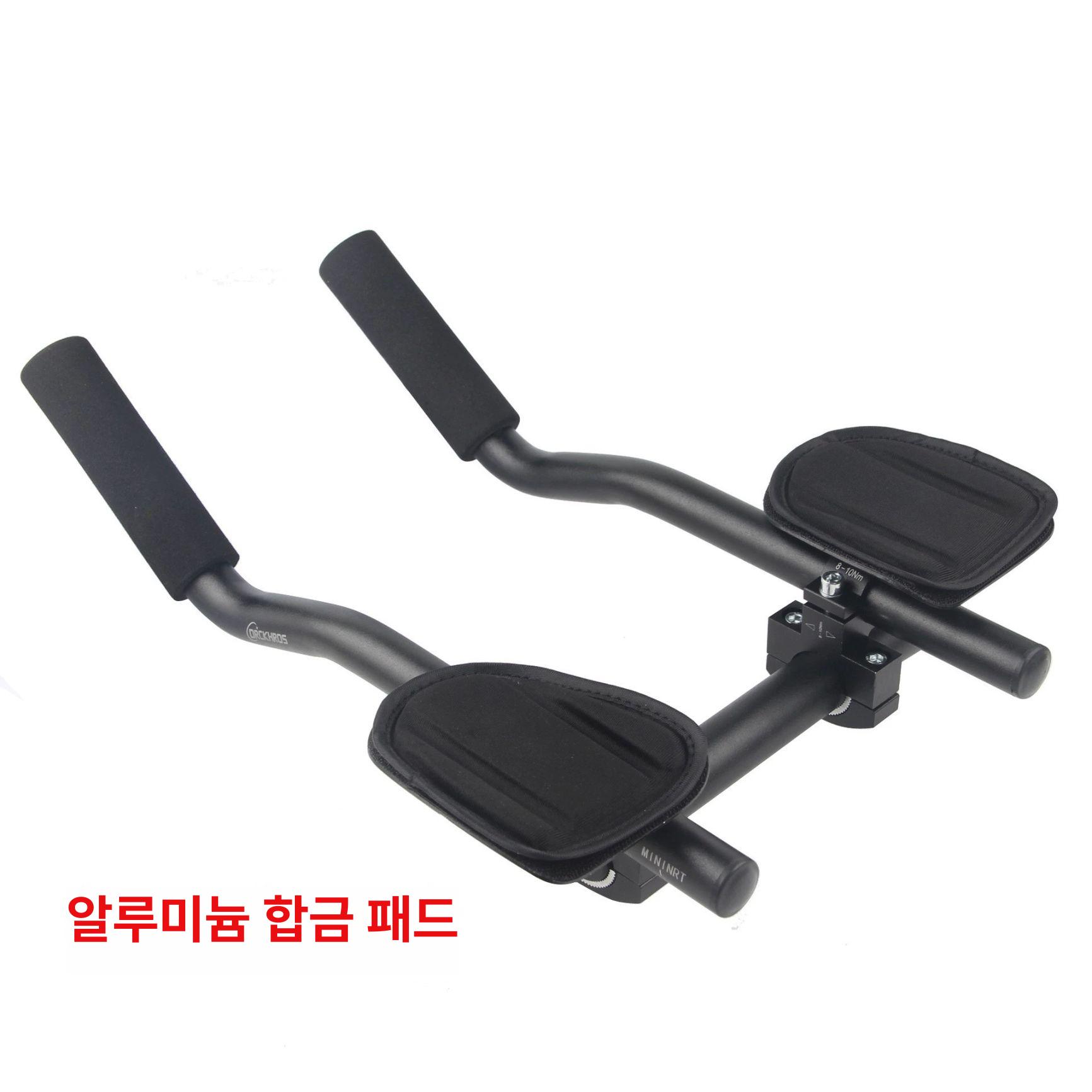 티티바 핸들바 자전거 레스트바 알루미늄 장거리 산악 도로 로드 분할 분리형 TT핸들바 l급 알루미늄 손잡이 원형 - 상세 이미지 5