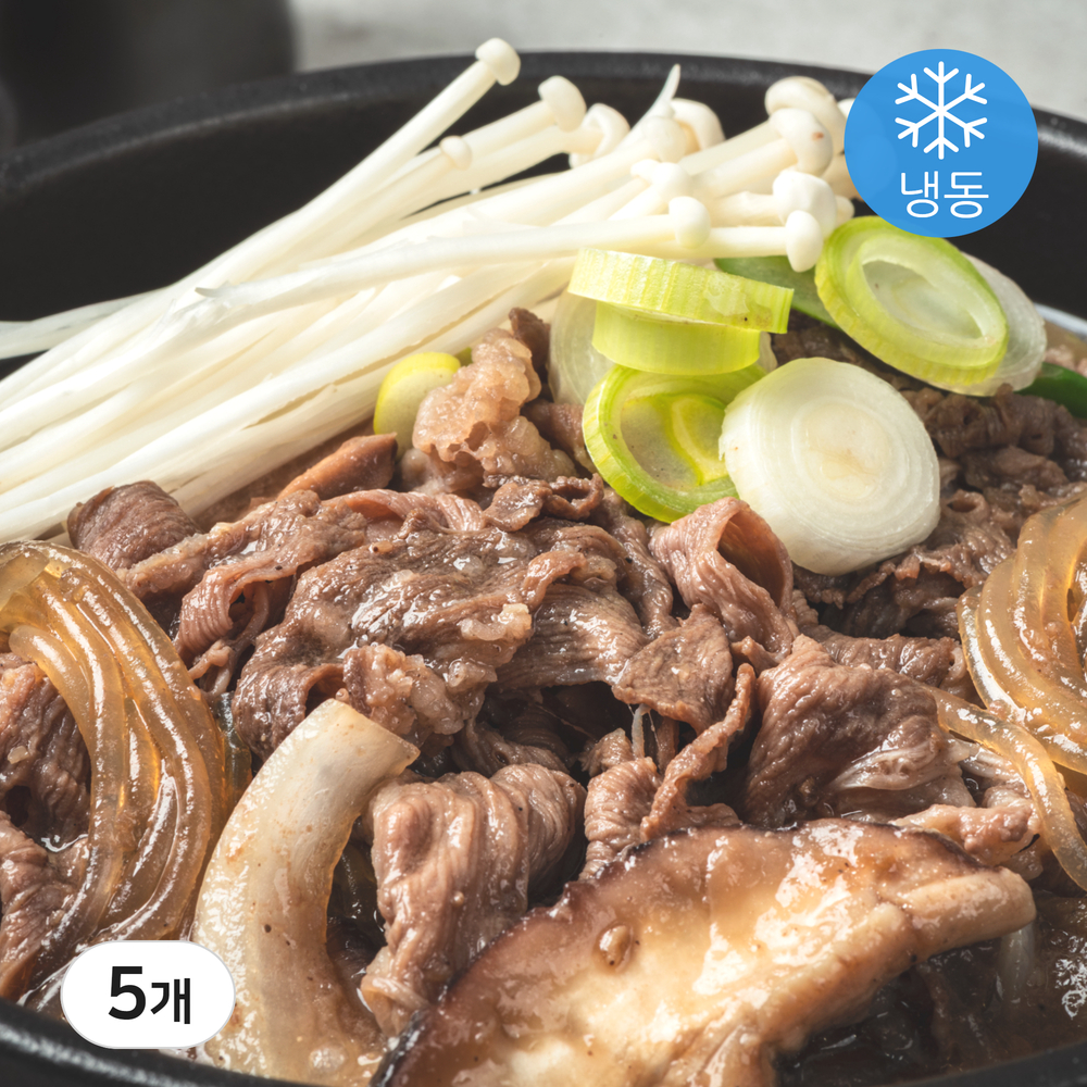 [프리미엄] 소담소담 한우 뚝배기 불고기 400g 5개