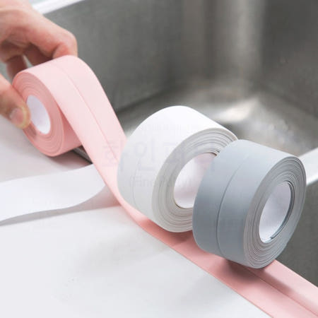욕실 테이프 곰팡이방지 실링 틈새 방수 싱크대 주방 코너