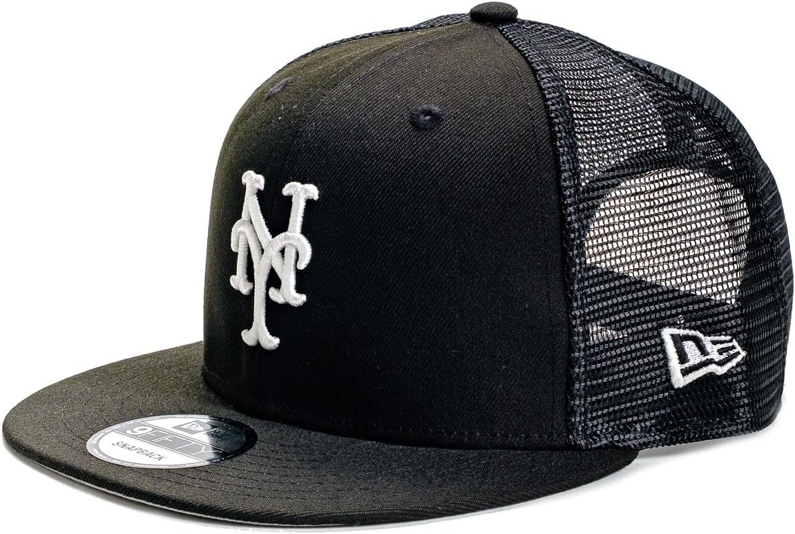 뉴에라 9FIFTY 메쉬캡 블랙화이트 스냅백 힙합모자 야구모자 일반캡 모자 메쉬 메시캡 다저스 - 상세 이미지 2