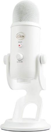 [해외]로지텍 for Creators 블루 예티 USB마이크-마이크에 의한 화이트아웃