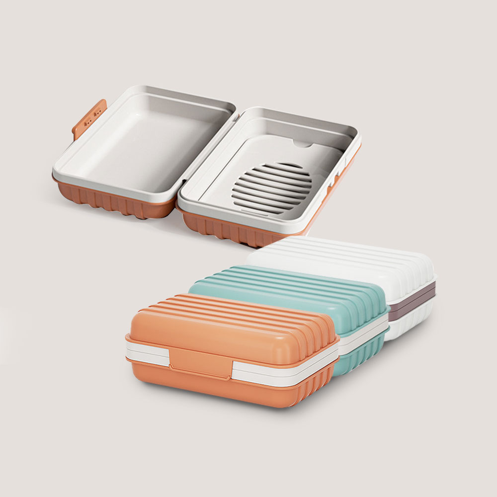 휴대용 비누케이스 수영 샴푸바 보관 수영장 여행용 비누각 물빠짐 받침대