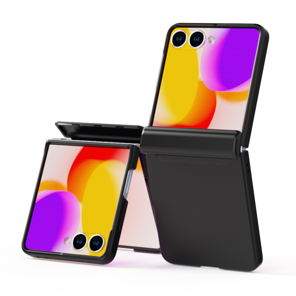 아이엠듀 힌지보호 슬림 케이스 블랙, 갤럭시Z 플립7