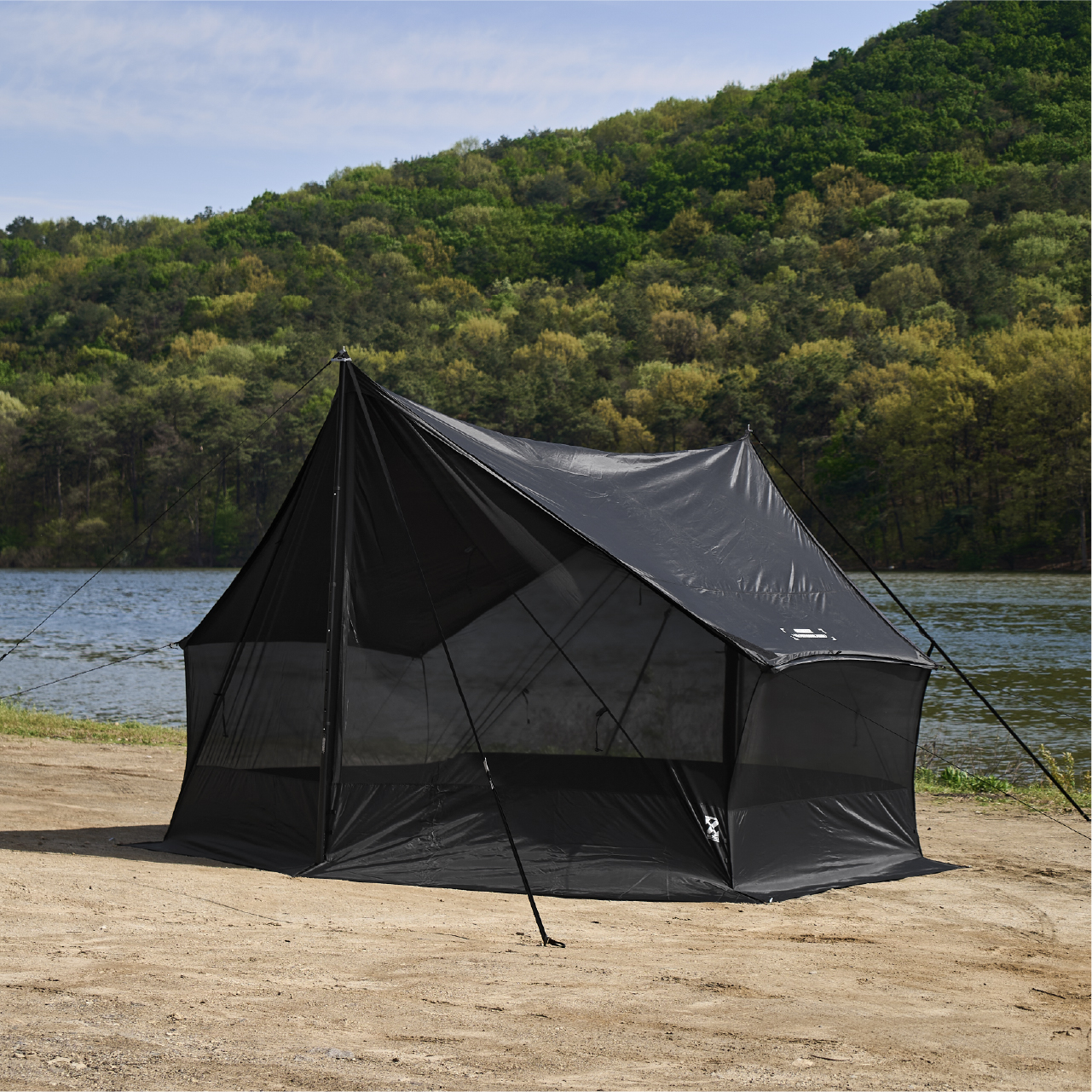 캠빌 지퍼타프 라이트 헥사 블랙