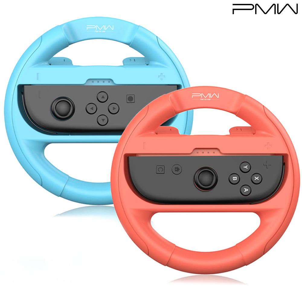 닌텐도 스위치2 핸들 조이콘2 마리오카트 레이싱휠 2P세트 이이네 PMW