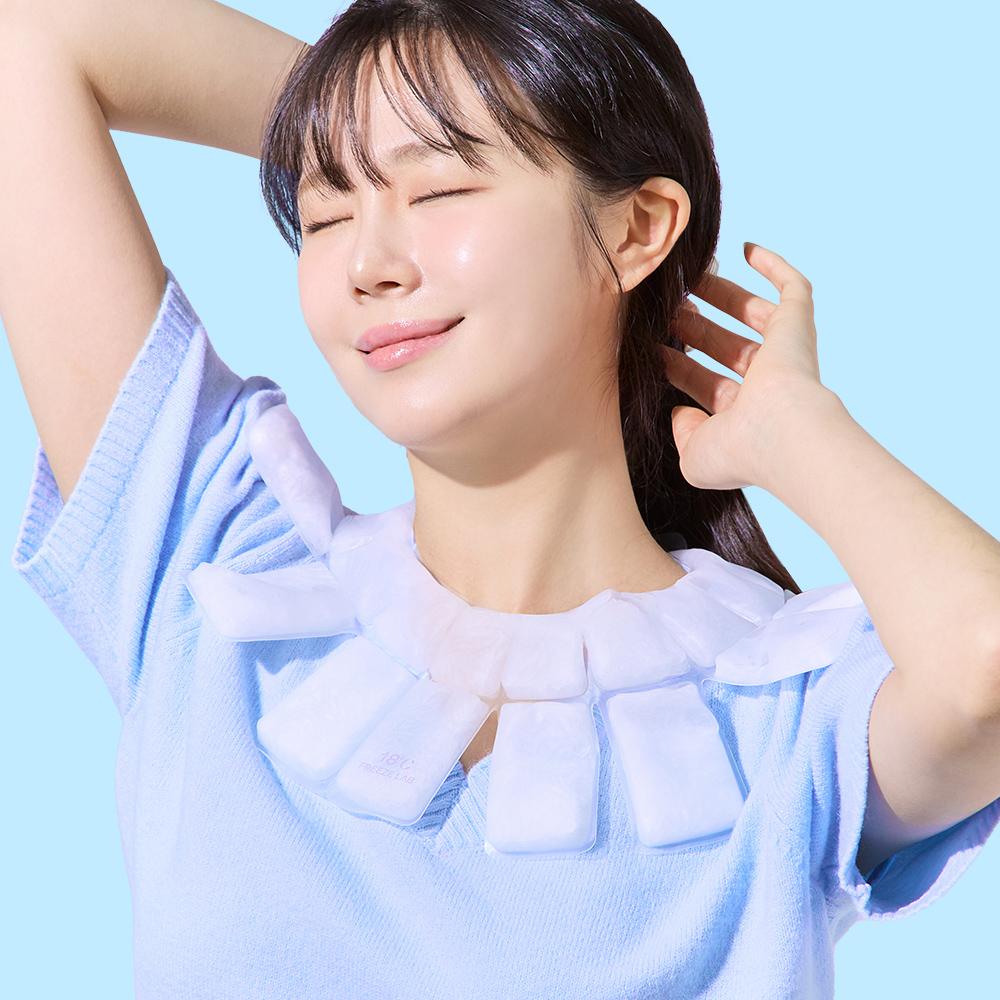 프리즈랩 쿨숄더 패드 아이스 어꺠쿨링 얼음 야외활동 무더위 골프 테니스 - 상세 이미지 2