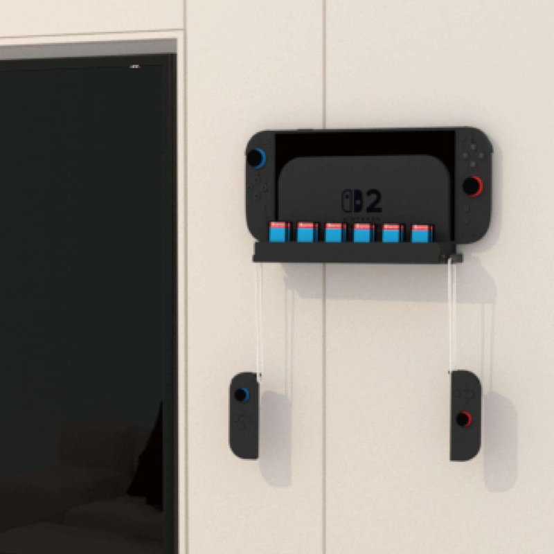 닌텐도 스위치2 독 거치대 칩수납 탁상 벽걸이 겜스탠 - 상세 이미지 2