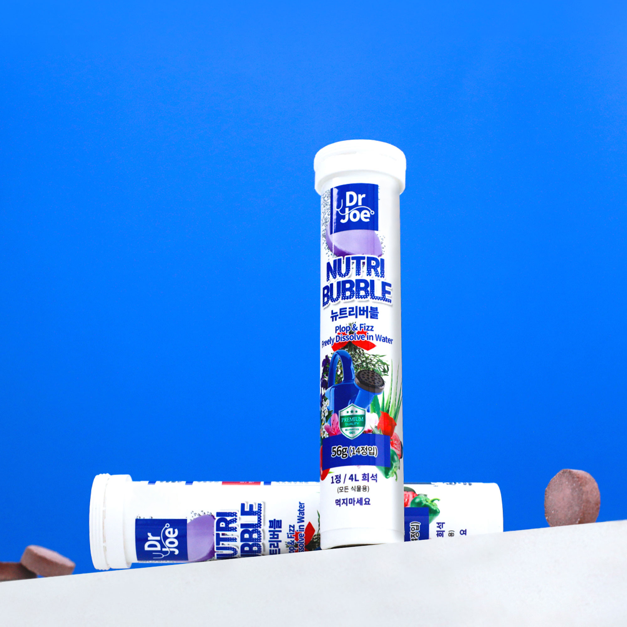 (주)누보 닥터조 뉴트리버블 / 블루밍버블/ 그로잉버블 ( NPK 발포확산형 종합미량요소 꽃 화분 화초 마이 식물영양제) 이미지 4