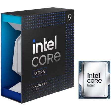 [해외]인텔 코어 울트라 9 285K 애로우 레이크 24코어(8P+16E), LGA 1851, 125W 잠금 해제 데스크톱 프로세서 Z890 마더보드 BX80768285K 플러스