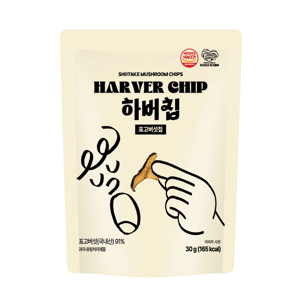 무농약 표고 버섯 과자 하버칩 야채 버섯칩 아이들간식