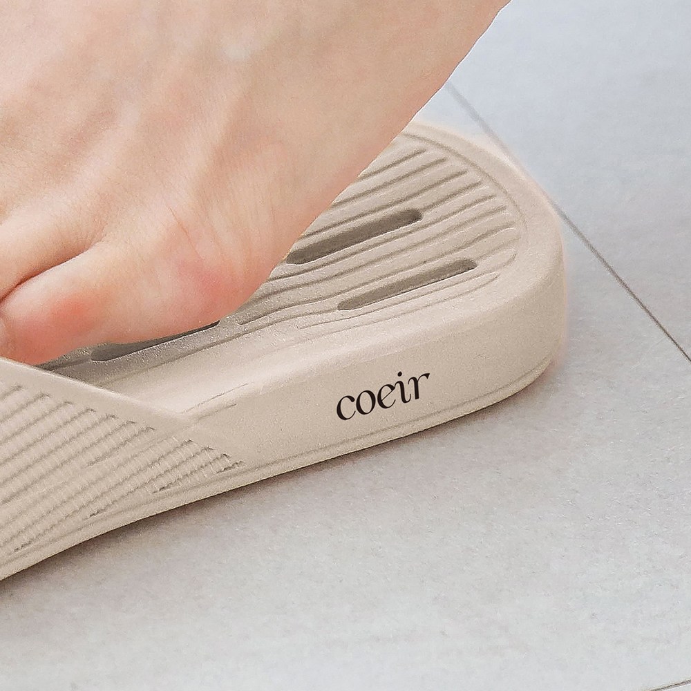 코에르 욕실화 미끄럼방지 슬리퍼 낮은 안미끄러운 화장실 실내화