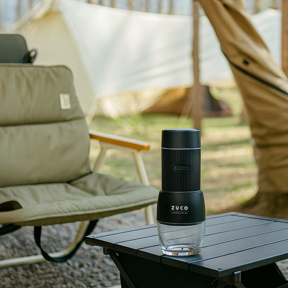 주코 휴대용 커피 머신 2 in 1 에스프레소 핸드 프레소 소형커피머신 ZCC-0618CB