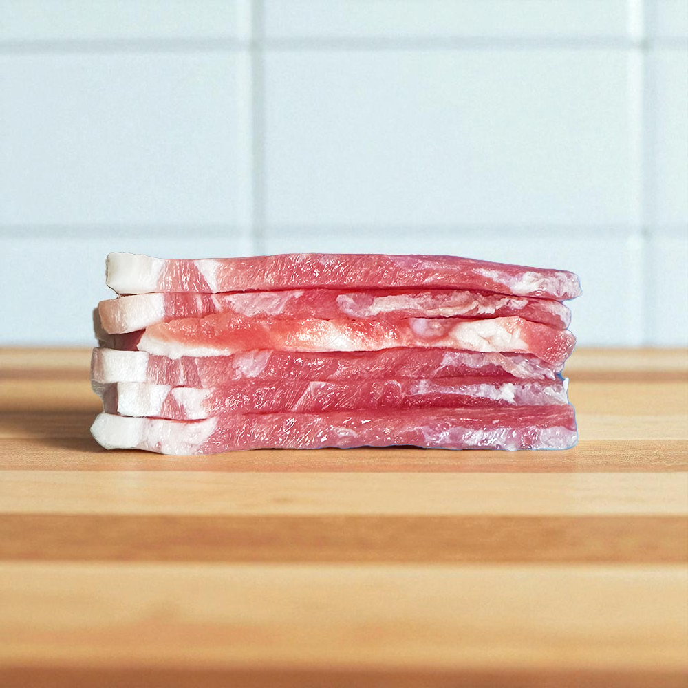 바라던 옛날 냉삼 4mm 500g 1kg 냉동 삼겹살 수입산 이미지 4