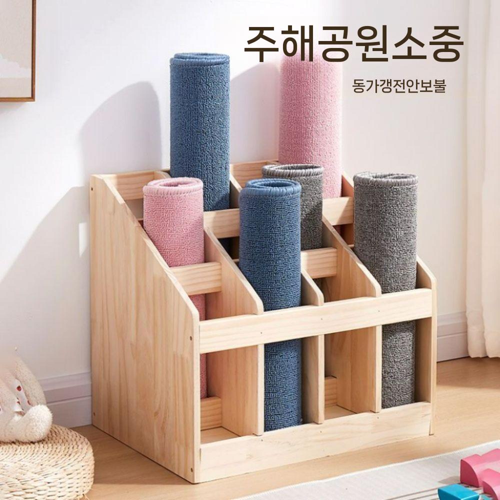 보관함 필라테스 요가매트정리함 거치대 홈트 보관대 요가매트 홈트레이닝 꽂이 매트 수납 - 상세 이미지 3
