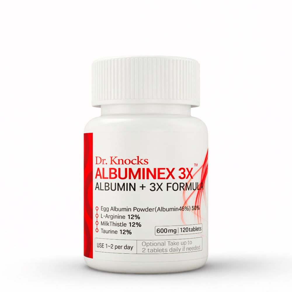 알부미넥스3X 고함량 약국 알부민 120정