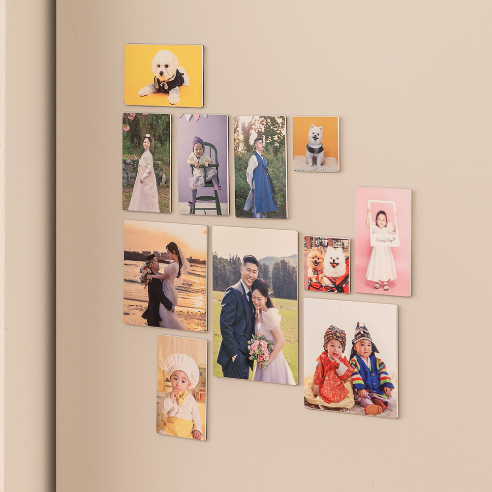포토마그넷 냉장고자석 사진자석 제작 미니 마그네틱 소