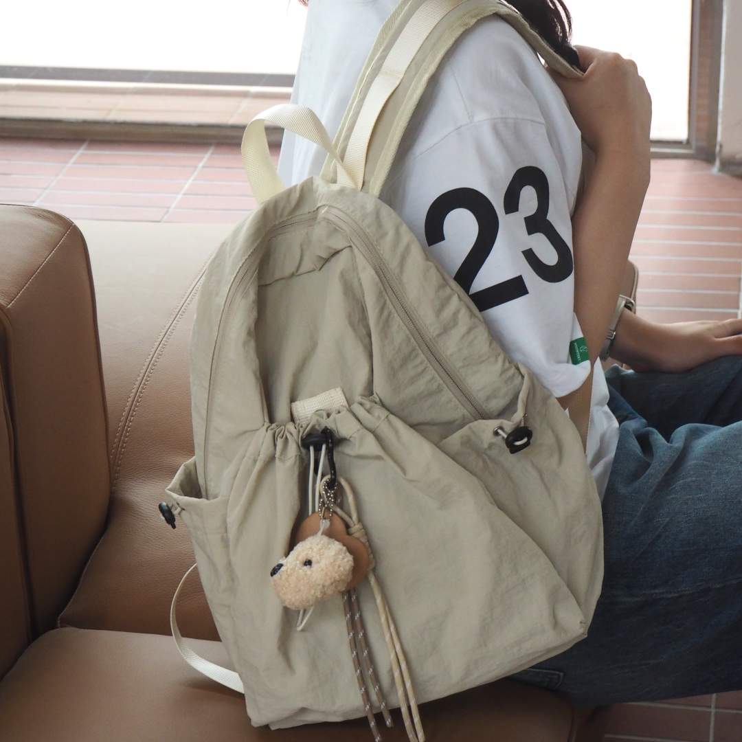 픽시 나일론 백팩 가벼운 데일리 백팩 2color