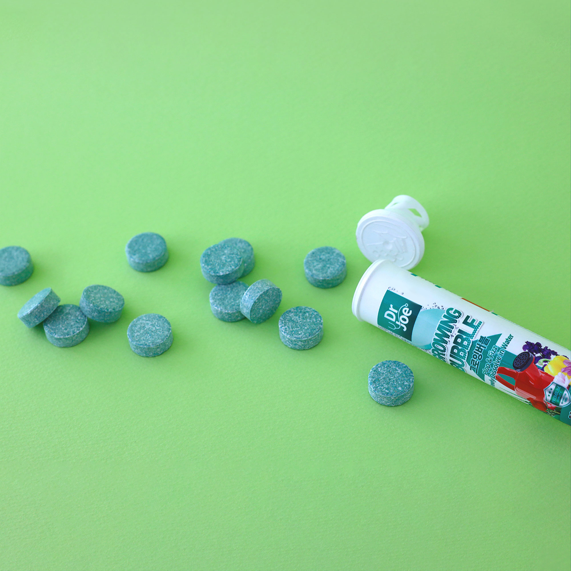 (주)누보 닥터조 뉴트리버블 / 블루밍버블/ 그로잉버블 ( NPK 발포확산형 종합미량요소 꽃 화분 화초 마이 식물영양제) 이미지 3