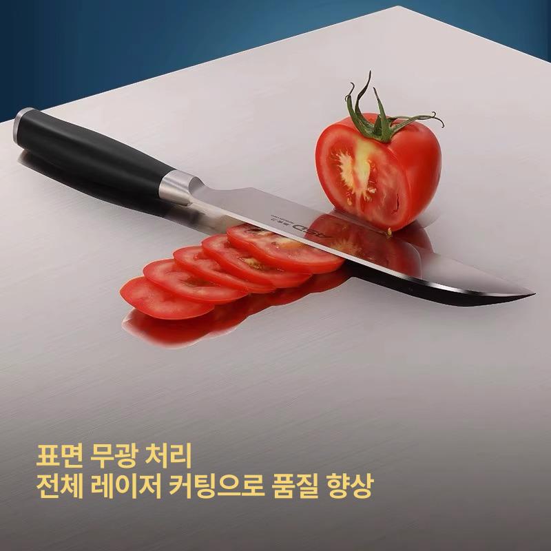 올인원 위생 스테인레스 도마 싱크대 50x70 두께 1.5 - 상세 이미지 5