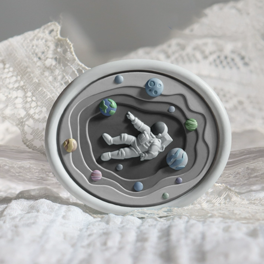 1평문구점 실링왁스 인장 스탬프 헤드 스페이스 테마 스페이스 슈트