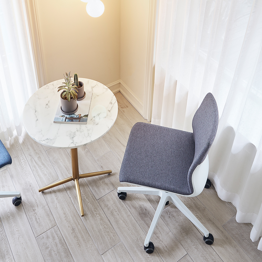 듀오백 하이브리드 HY-01 독서실 사무실 회의실 컴퓨터 책상 의자 - 상세 이미지 4