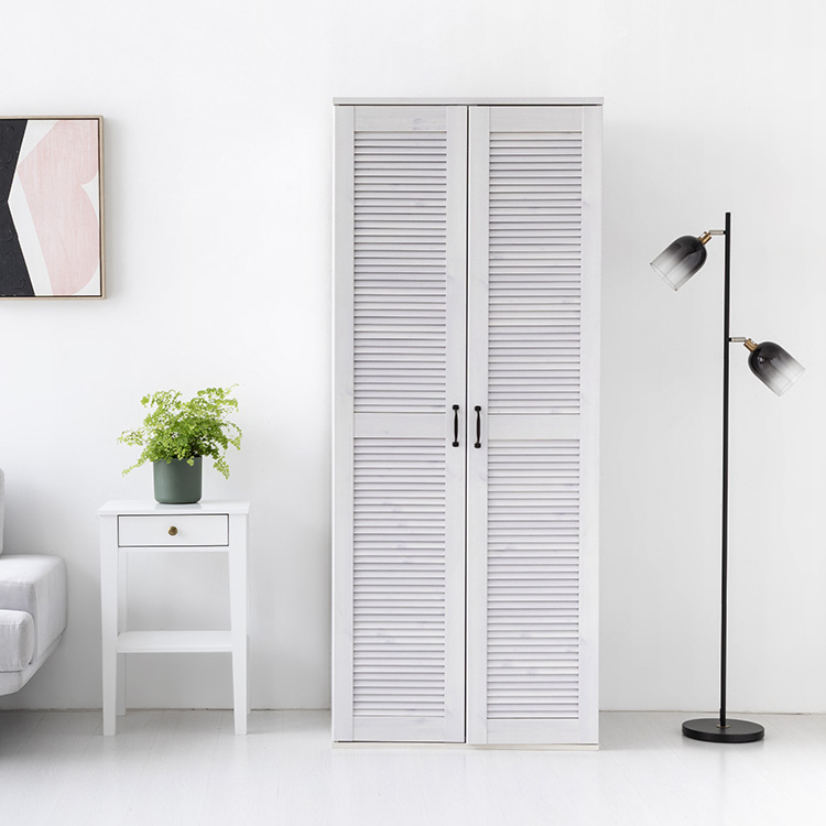헤인 옷장 넓은 2문 80195 GIM19580 N형 화이트파인베니어 5543.0249 - 상세 이미지 4